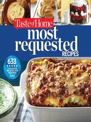 cover image of Taste of Home Most Requested Recipes